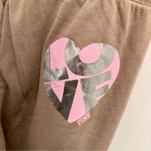 Victoria's Secret Pink Brown Hoodie and Sweatpants Set - Picture 8 of 10